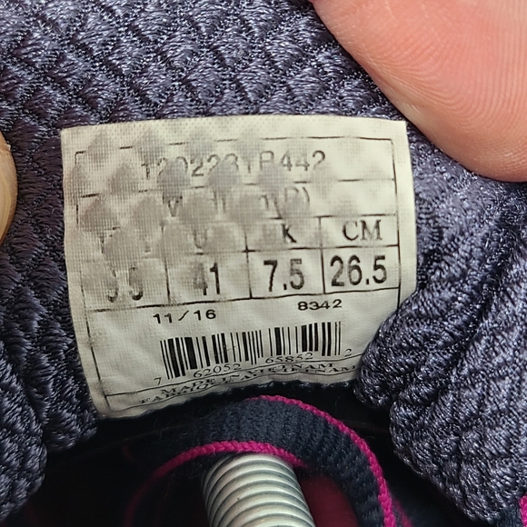 Brooks Womens Dyad 9 Running Shoes Purple Pink Size 9.5 1202231B442 Athletic - Picture 8 of 10